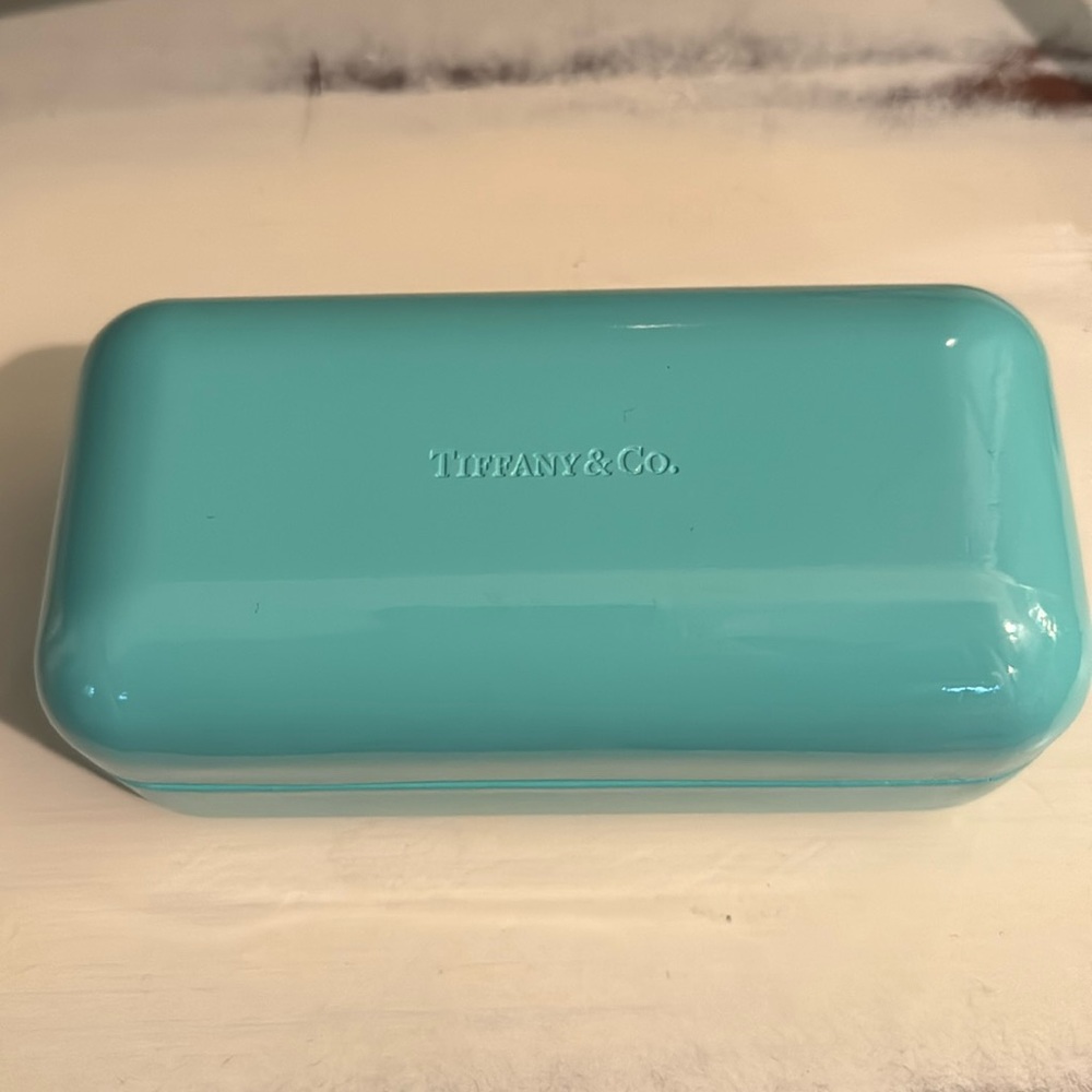 Tiffany sunglasses case 2.5”!